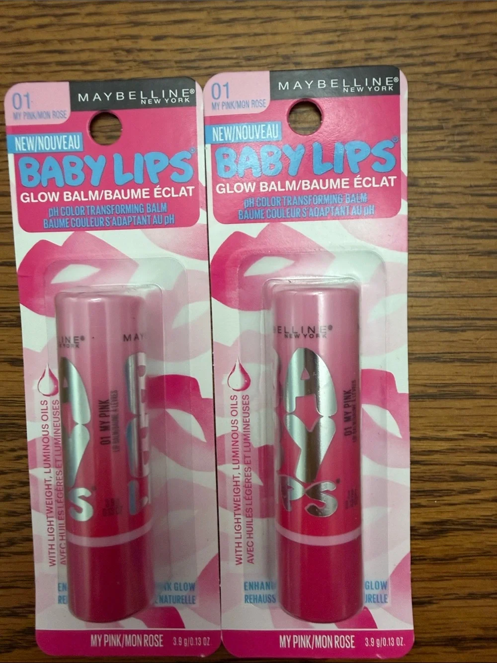 Maybelline Baby Lips Glow Balm — My Pink (Twin Pack)